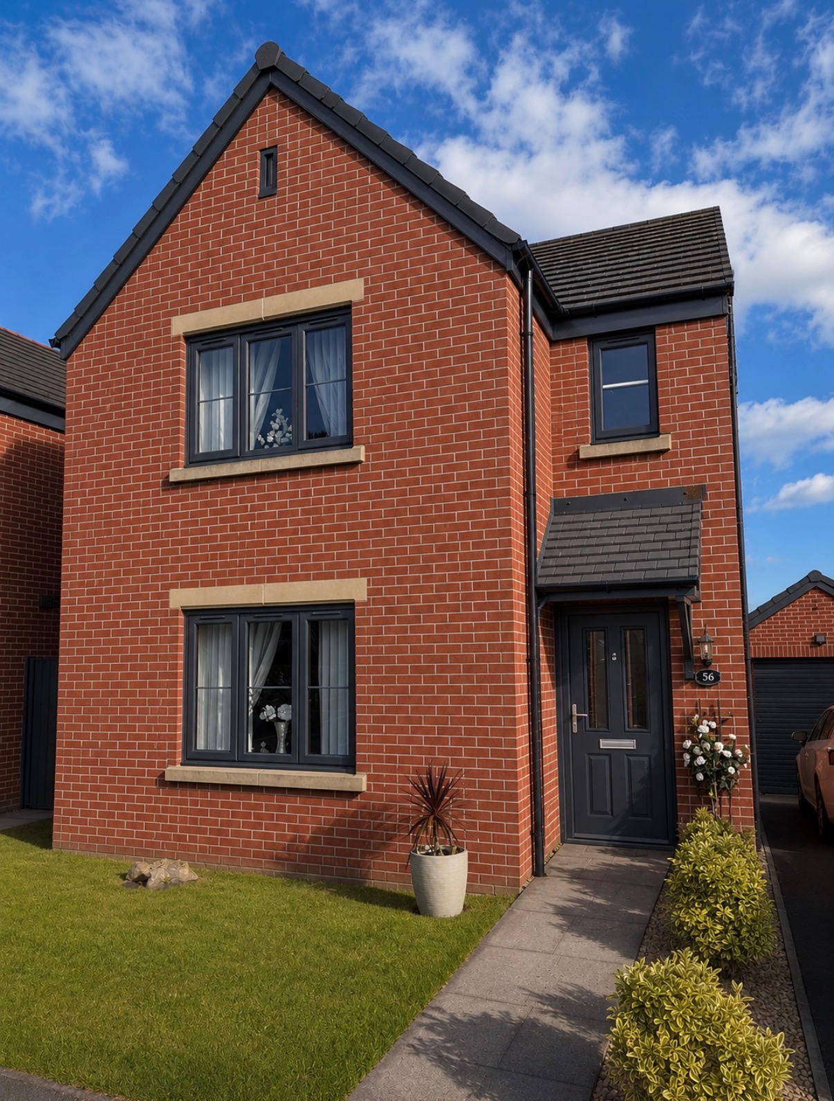Anthracite new-build, Llanelli — after respray